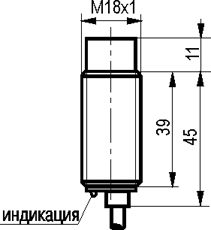 Габариты ISN F43A-11-8-L